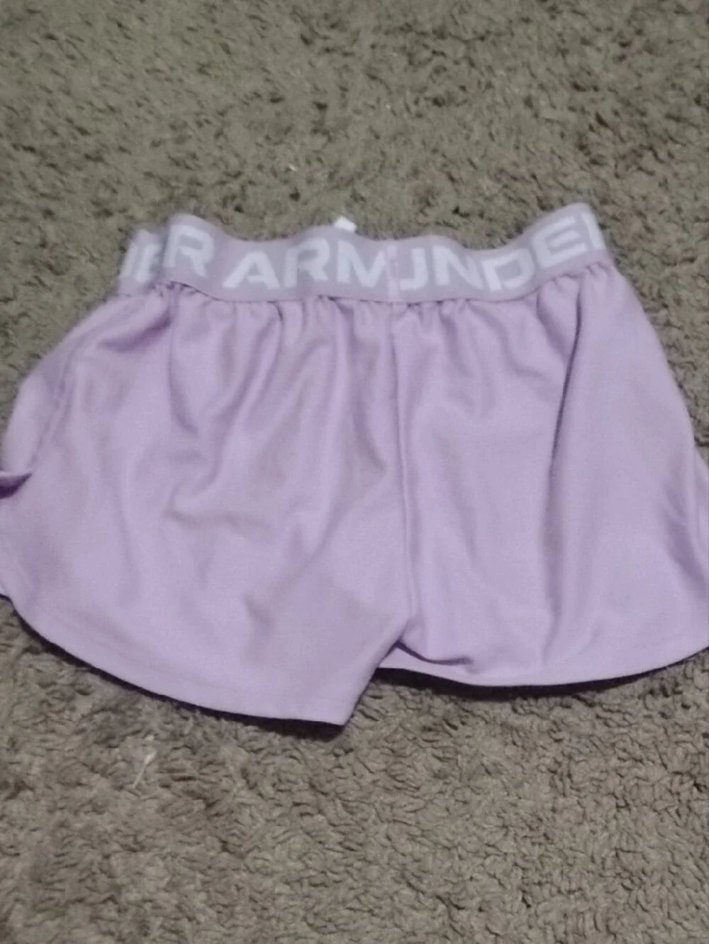 Under Armour Women's Lavender Performance Shorts